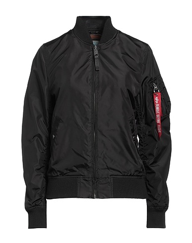 ALPHA INDUSTRIES Bomber MA-1 TT WMN
 Nero 65% Nylon, 35% Poliestere