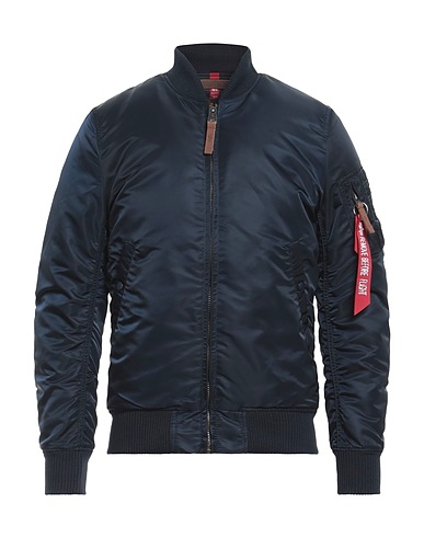 ALPHA INDUSTRIES ブルゾン ミッドナイトブルー ナイロン 100%