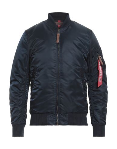 ALPHA INDUSTRIES ALPHA INDUSTRIES MAN JACKET MIDNIGHT BLUE SIZE M NYLON,41721857GX 4