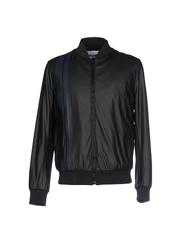 MSGM Bomber Black 70% Polyester, 30% Polyurethane