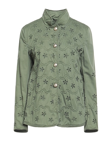 ERMANNO SCERVINO Куртка 54% Хлопок, 43% Лиоцелл, 3% Эластан