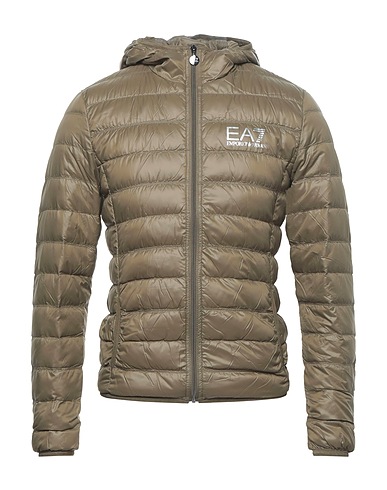 EA7 Shell  jacket Military green 100% Polyamide