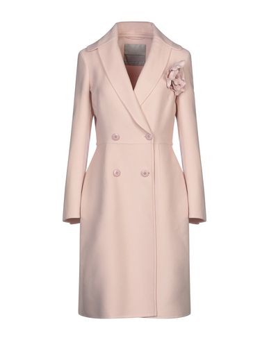 Ermanno Scervino Coat In Light Pink