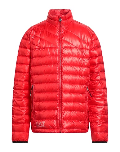 EA7 Steppjacke Tomatenrot 100% Polyamid