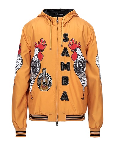 DOLCE&GABBANA Bomber Marigold 100% Polyester