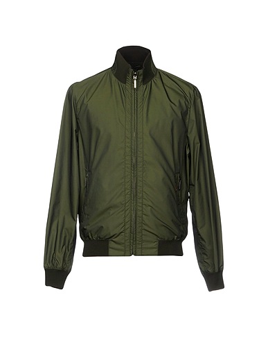 MOORER Bomber Dark green 100% Polyester, Wool, Acrylic, Lycra®