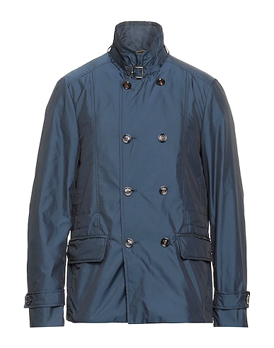 MOORER Giubbotto Blu navy 100% Poliestere