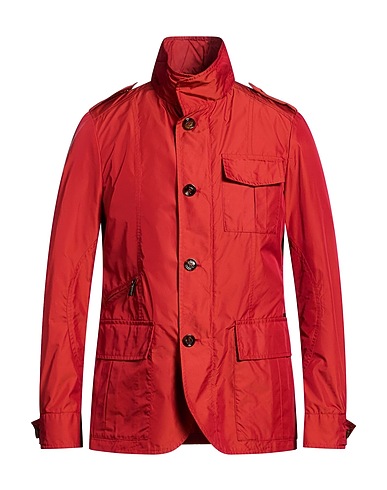 MOORER Jacke Ziegelrot 100% Polyester