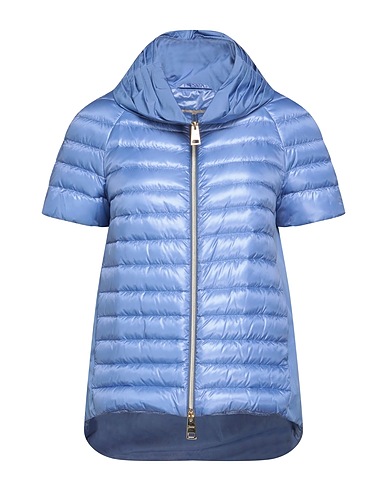 HERNO Shell jacket Pastel blue 100% Polyamide, Polyester
