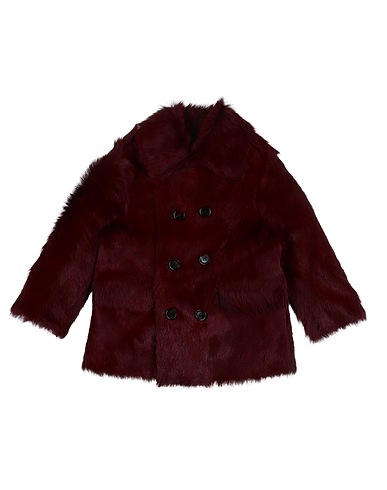 DOLCE&GABBANA Cabanjacke & Zweireiher Bordeaux 100% Kalbsleder