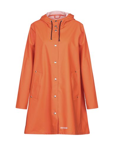 Stutterheim Full-length Jacket In Orange