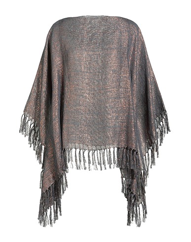 BRUNELLO CUCINELLI Cape Pastel blue 45% Linen, 37% Polyester, 10% Metallic fiber, 8% Polyamide