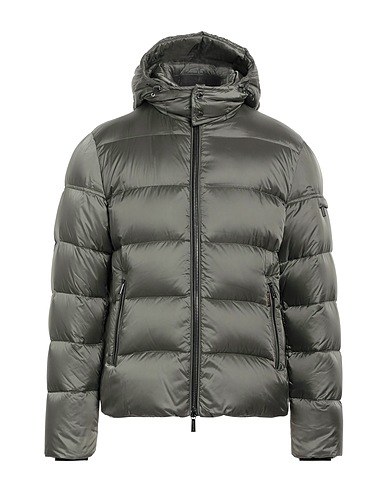 MOORER Piumino Verde militare 100% Poliammide