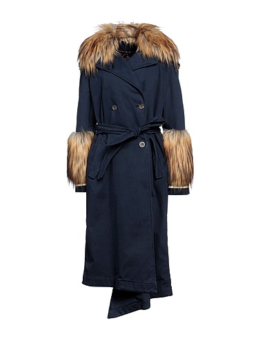 BDL STREET Caban e doppio petto Blu notte 98% Cotone, 2% Elastan, Poliestere