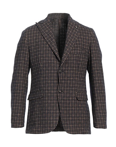 LABORATORI ITALIANI Blazer Beige 42% Cotton, 41% Wool, 14% Polyamide, 3% Other Fibres