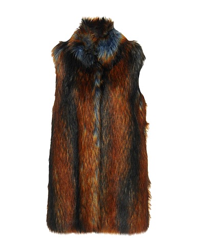 L' AUTRE CHOSE Kunstpelz Braun 54% Acryl, 36% Modacryl, 10% Polyester, Polyurethan, Viskose