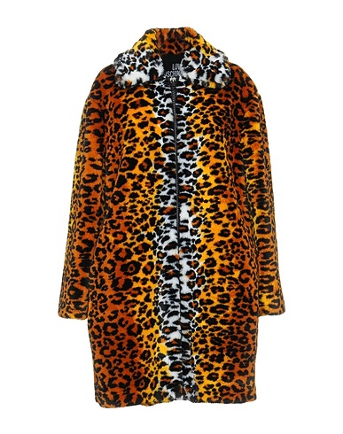 LOVE MOSCHINO Teddy Coat Brown 85% Modacrylic, 15% Polyester