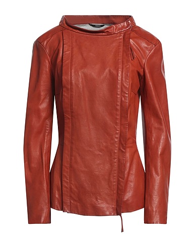 PREMIATA Biker jacket Tan 100% Soft Leather
