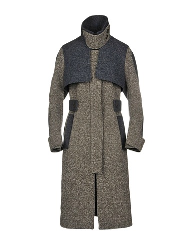 ATLEIN Coat Grey 72% Virgin Wool, 28% Polyamide, Acetate, Silk