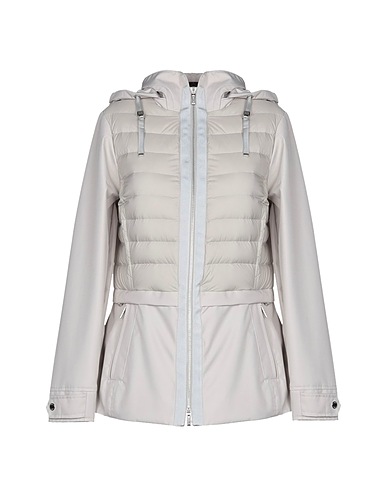 MOORER Shell jacket Grey 100% Polyester