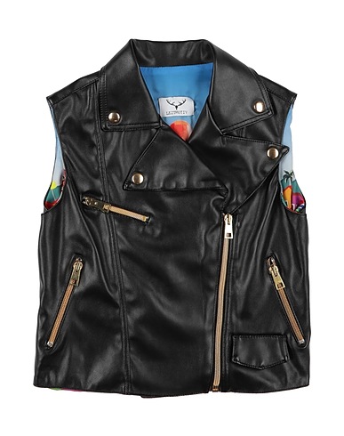 LEITMOTIV Biker jacket Black 100% Polyester