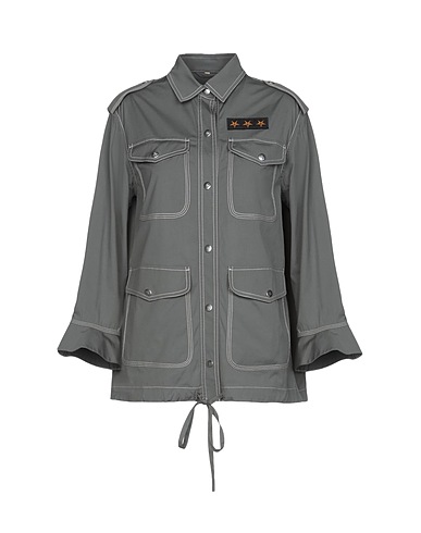 FAY Giubbotto Verde militare 96% Cotone, 4% Elastan