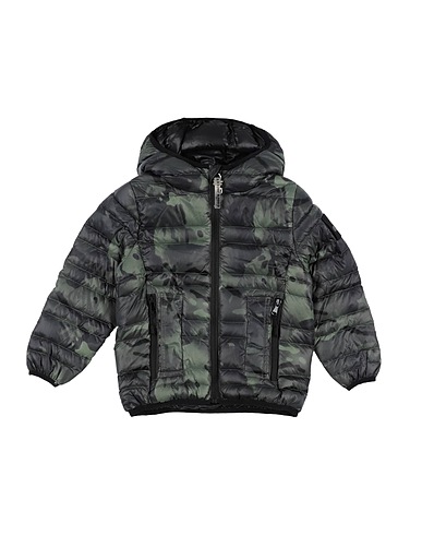 DIADORA Shell jacket  EIGER GIUBBINO NYLON BOY 
 Military green 100% Polyester