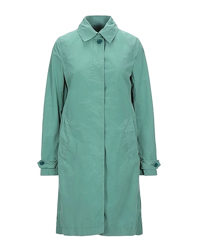 ASPESI Full-length jacket Green 80% Polyester, 20% Polyamide