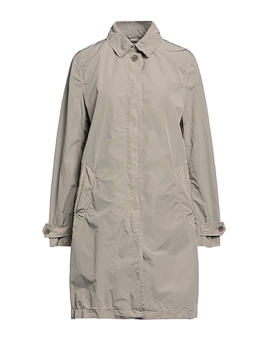ASPESI Full-length jacket Grey 80% Polyester, 20% Polyamide