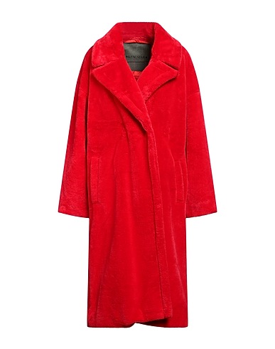 KENGSTAR Teddy Coat Rosso 100% Poliestere