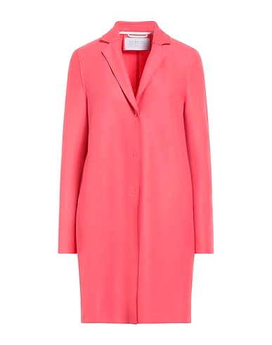HARRIS WHARF LONDON Coat Coral 100% Virgin Wool