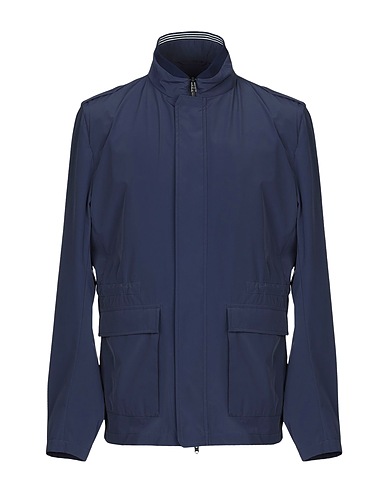 HERNO Jacket Blue 71% Polyamide, 29% Elastane