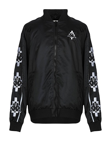 MARCELO BURLON x KAPPA Bomber Black 100% Nylon