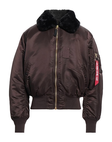 ALPHA INDUSTRIES Cazadora Café 100% Nailon