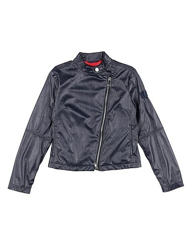 PEUTEREY Biker jacket Midnight blue 70% Polyester, 30% Polyurethane