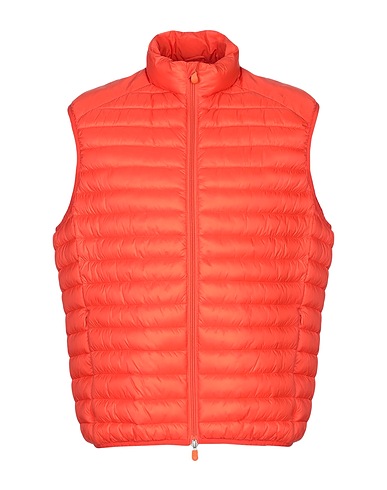 SAVE THE DUCK Impermeabile Arancione 100% Poliestere