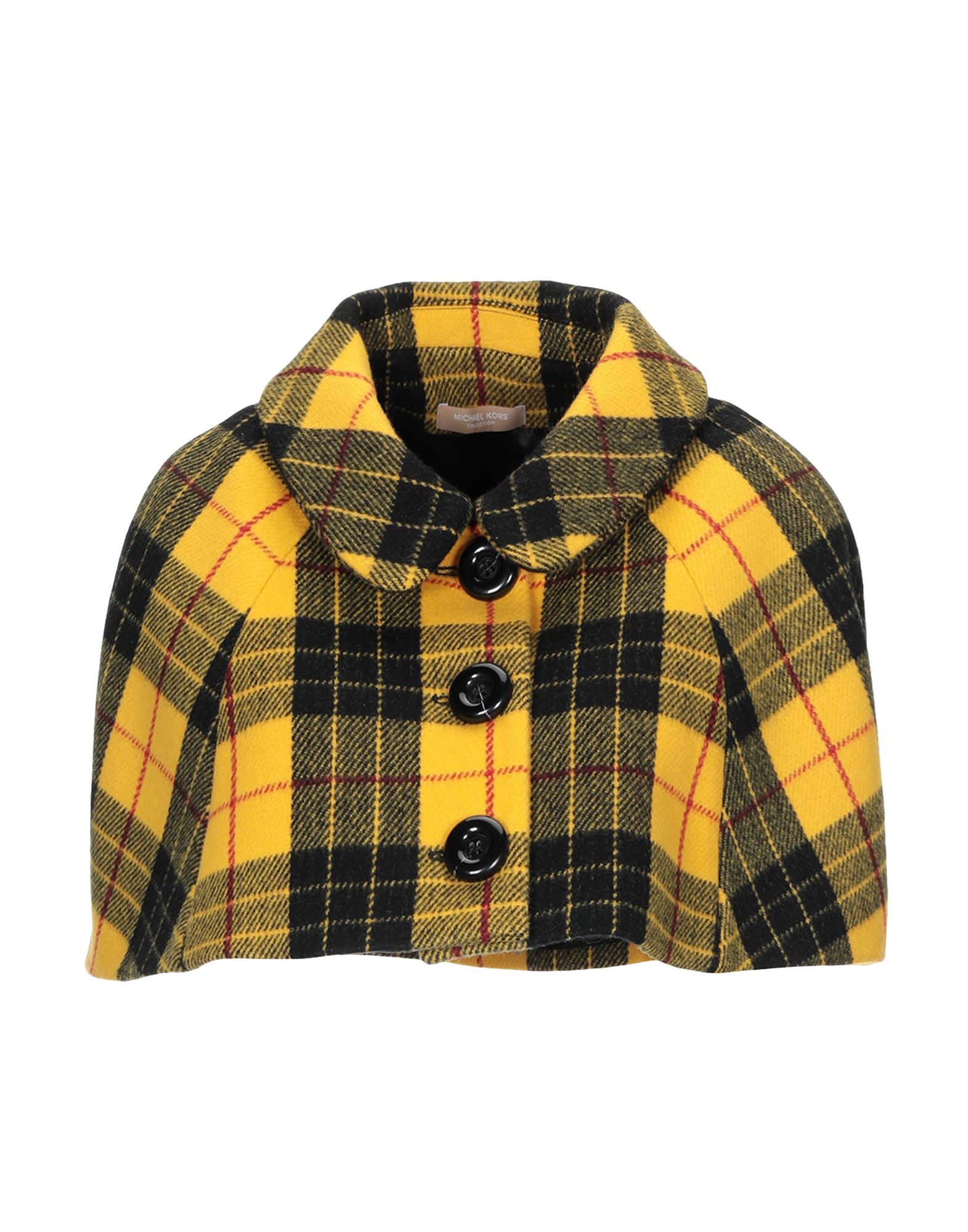 michael kors tartan cape