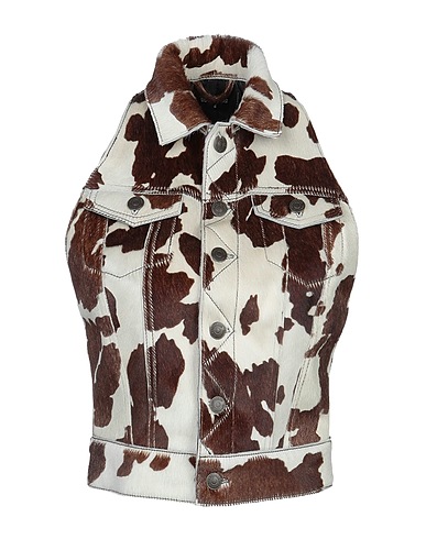 DSQUARED2 Giubbotto Marrone 100% Pelle di bovino