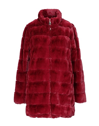 TOY G. Teddy Coat Rosso 100% Poliestere