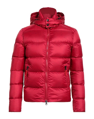 313 TRE UNO TRE Shell  jacket Red 100% Polyamide