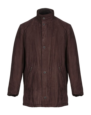 BUGATTI Jacket Dark brown 100% Polyester