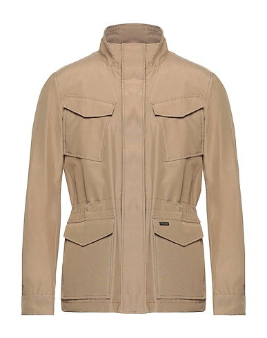 WOOLRICH Jacke Sand 60% Baumwolle, 40% Polyester