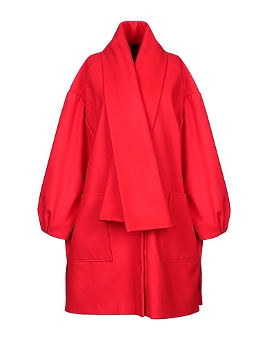 MSGM Coat Red 80% Wool, 20% Polyamide