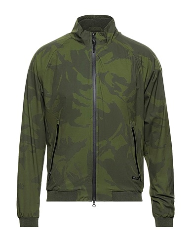 WOOLRICH Giubbotto Verde militare 100% Poliestere