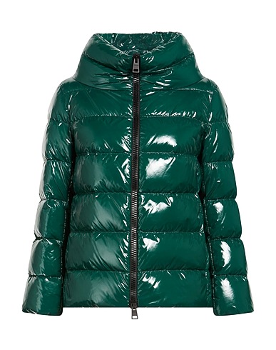 HERNO Shell jacket Dark green 100% Polyamide