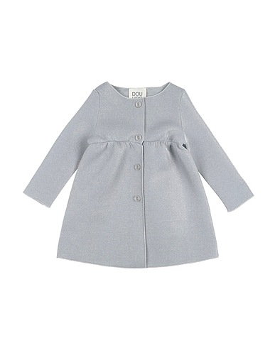 DOUUOD Full-length jacket Light grey 71% Viscose, 20% Polyamide, 9% Polyester