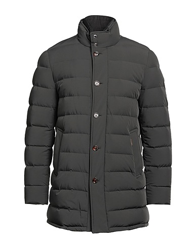 MOORER Shell  jacket Charcoal 88% Polyamide, 12% Polyurethane, Virgin Wool, Polyester