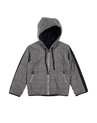 PAOLO PECORA Jacket Khaki 57% Cotton, 27% PES, 14% Viscose, 2% Elastane