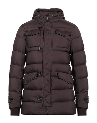 HERNO Shell jacket LEGEND Dark brown 100% Polyamide