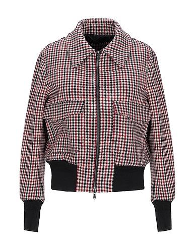 GRIFONI Bomber Red 69% Wool, 15% Polyester, 11% Polyamide, 5% Other Fibres